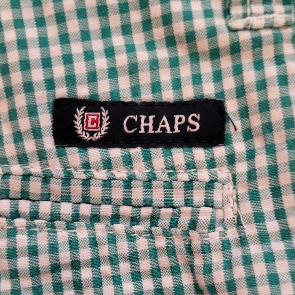 😁*BOGO SALE*😁 Chaps men's check Shorts Size 32